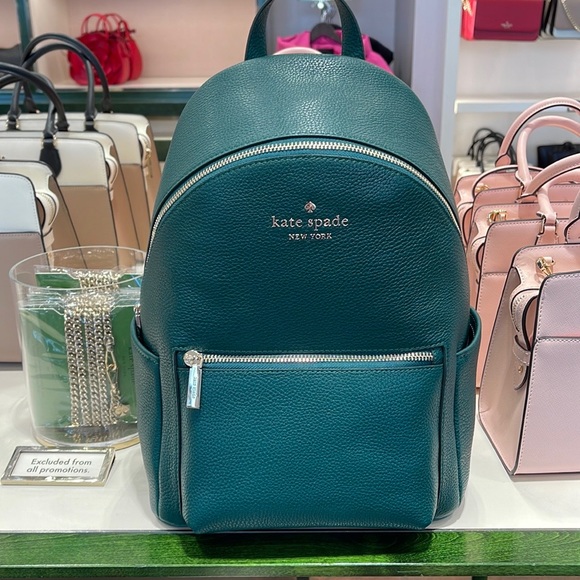 Kate Spade Leila Dome Backpack 
COLOR:
Deep Jade
NWT - Picture 6 of 16